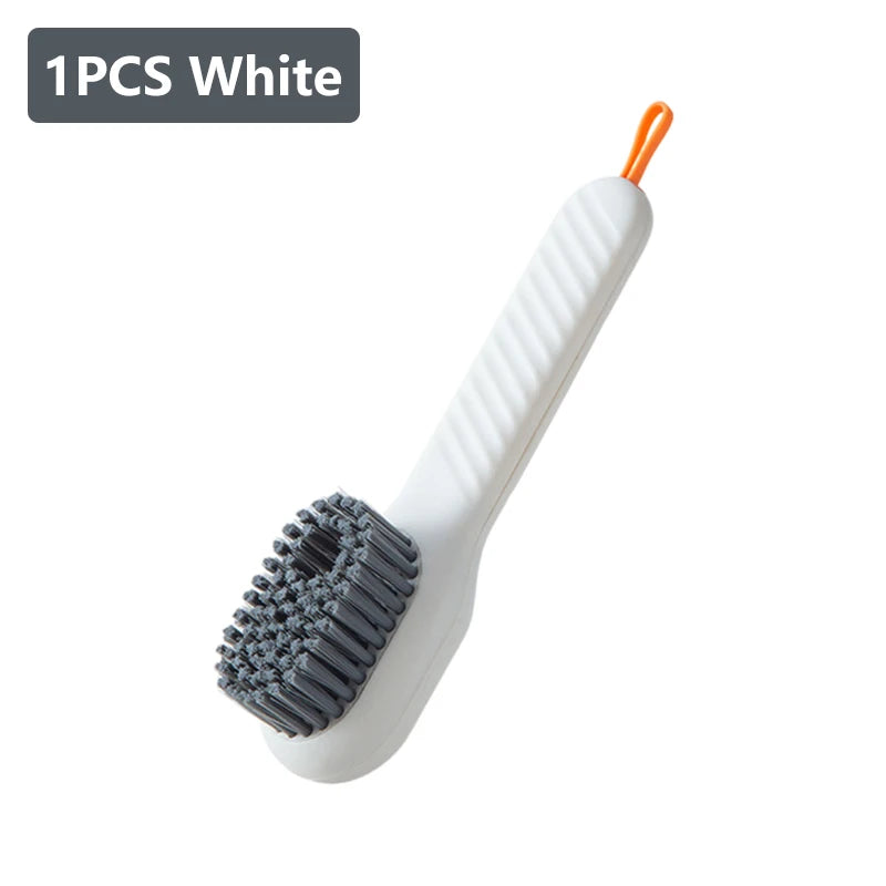 1/2Pcs Multifunctional Cleaning Brush Soft-Bristled Liquid Shoe Brush Clothes Brush Shoe Clothing Board Brush Shoe Cleaner